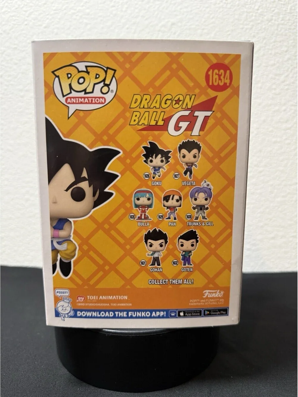 Funko Pop! Animation Dragon Ball GT Goku #1634 GameStop Exclusive
